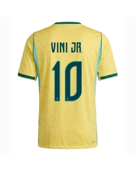Billige Fotballdrakt Brasil Vinicius Junior #10 Replika Hjemmedrakt VM 2026 Kortermet Billige Fotballdrakt Brasil Vinicius Junior #10 Replika Hjemmedrakt VM 2026 Kortermet